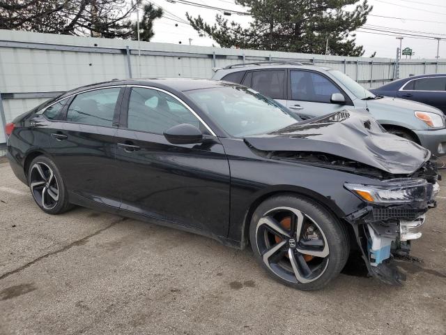 1HGCV1F36NA110124 - 2022 HONDA ACCORD SPORT 黑色 照片 4