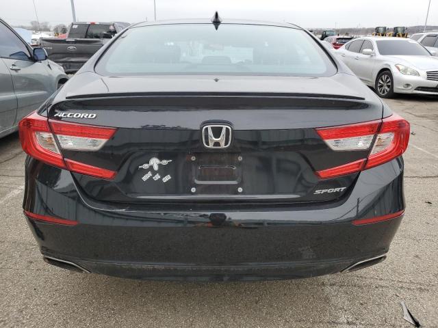 1HGCV1F36NA110124 - 2022 HONDA ACCORD SPORT 黑色 照片 6