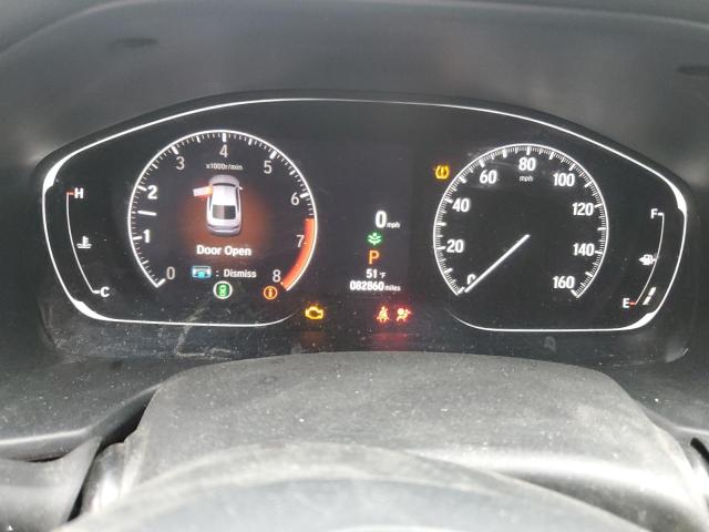 1HGCV1F36NA110124 - 2022 HONDA ACCORD SPORT 黑色 照片 9