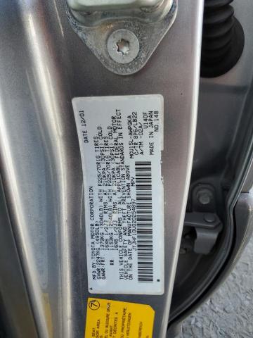 JTJHF10U020254897 - 2002 LEXUS RX 300 SILVER photo 13