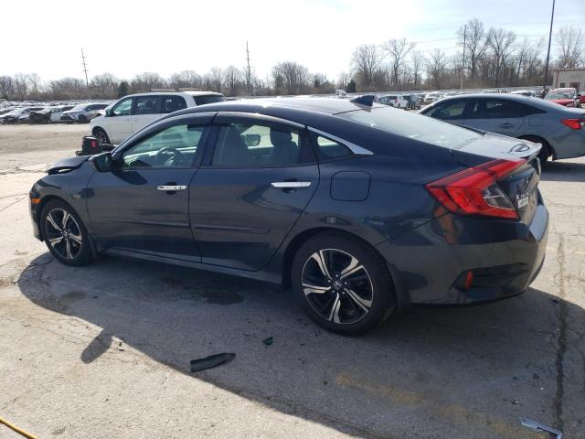 19XFC1F90HE024461 - 2017 HONDA CIVIC TOURING GRAY photo 2