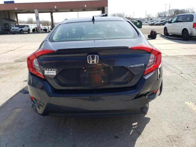 19XFC1F90HE024461 - 2017 HONDA CIVIC TOURING GRAY photo 6