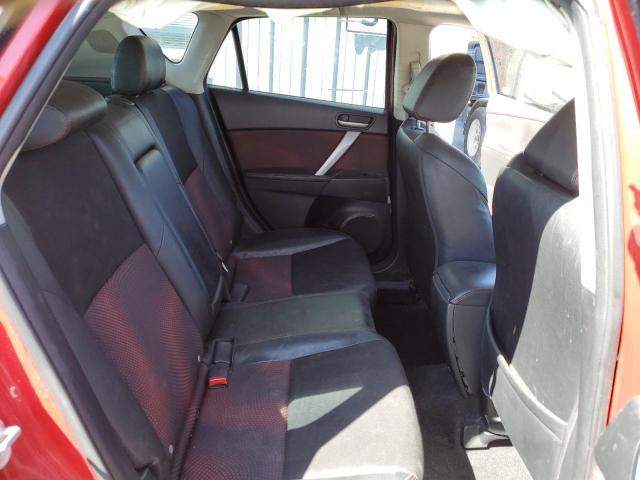 JM1BL1L41C1628748 - 2012 MAZDA SPEED 3 წითელი ფოტო 10