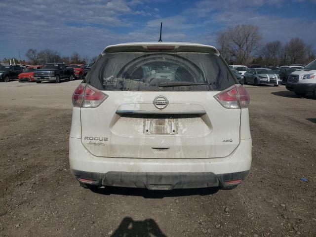 JN8AT2MV3GW139404 - 2016 NISSAN ROGUE S WHITE photo 6