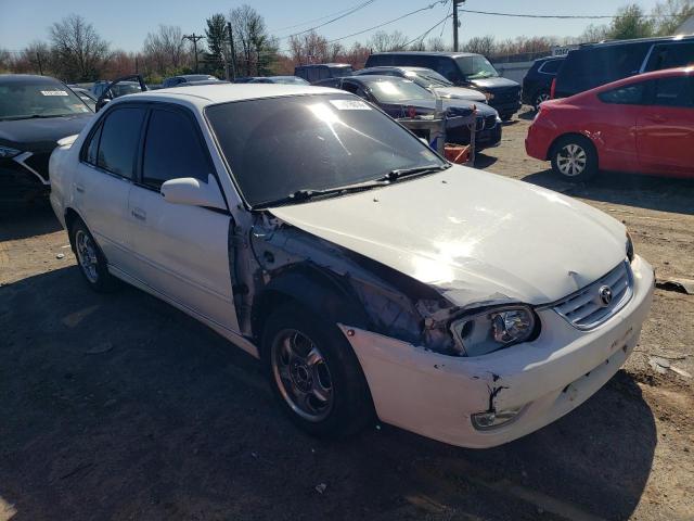 2T1BR12E12C580722 - 2002 TOYOTA COROLLA CE WHITE photo 4