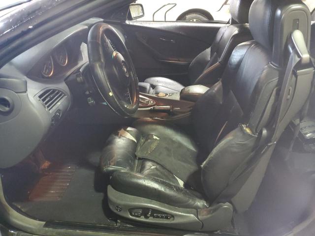 WBAEK73465B324490 - 2005 BMW 645 CI AUTOMATIC BLACK photo 7