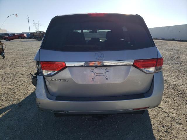 5FNRL5H69EB113541 - 2014 HONDA ODYSSEY EXL SILVER photo 6