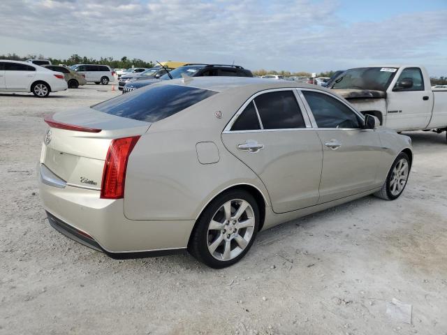 1G6AB5RA6D0167527 - 2013 CADILLAC ATS LUXURY GOLD photo 3