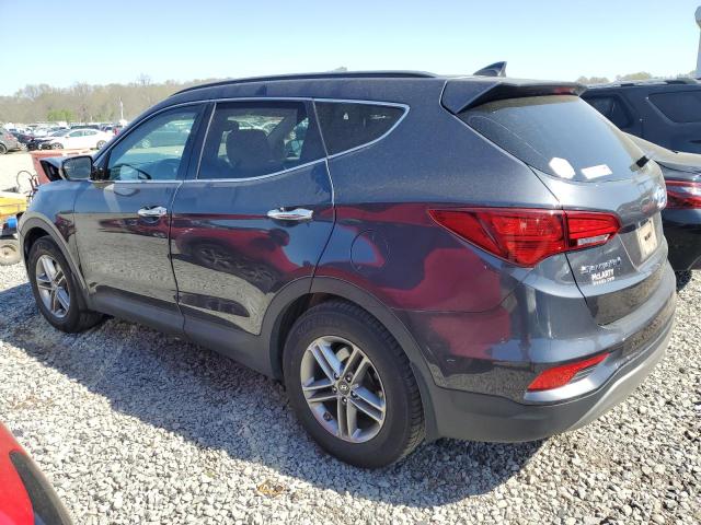 5XYZUDLB8HG490225 - 2017 HYUNDAI SANTA FE S GRAY photo 2