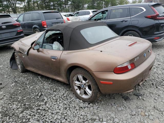 4USCH9345YLG04109 - 2000 BMW Z3 2.3 BROWN photo 2