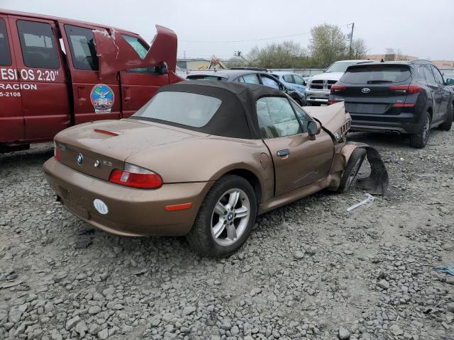 4USCH9345YLG04109 - 2000 BMW Z3 2.3 BROWN photo 3