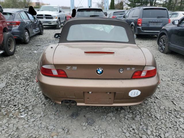 4USCH9345YLG04109 - 2000 BMW Z3 2.3 BROWN photo 6