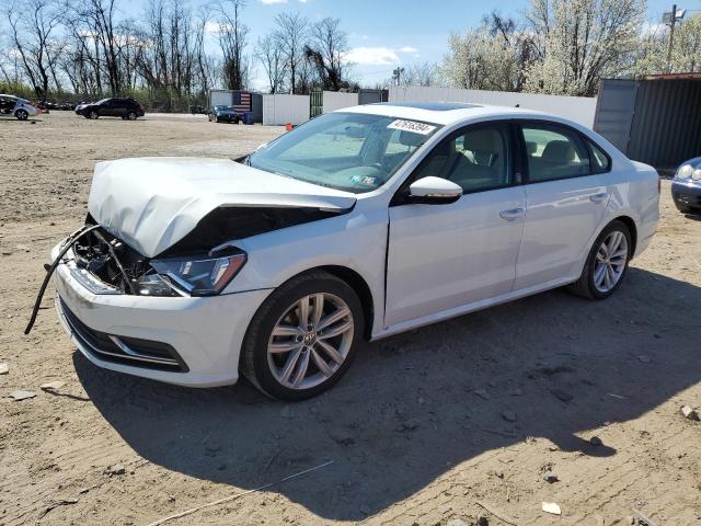 1VWLA7A3XKC004731 - 2019 VOLKSWAGEN PASSAT WOLFSBURG WHITE photo 1
