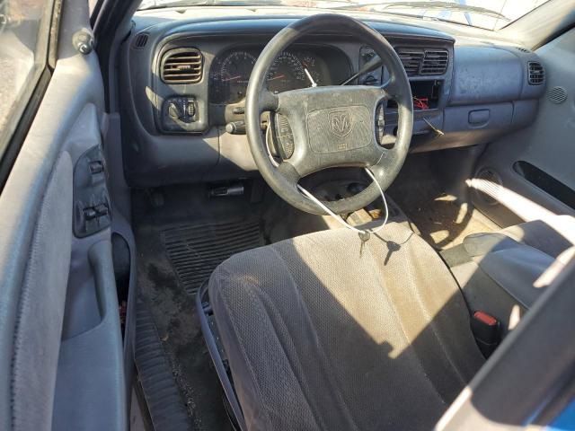 1B7GG22NXYS577827 - 2000 DODGE DAKOTA BLUE photo 8