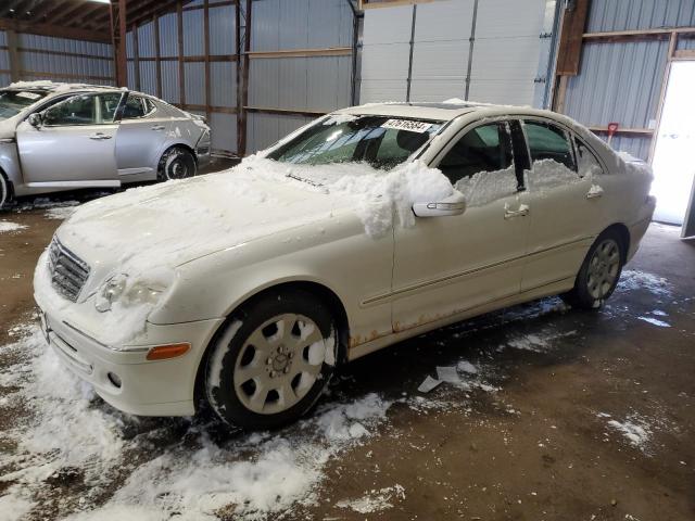 WDBRF87J96F742288 - 2006 MERCEDES-BENZ C 350 4MATIC WHITE photo 1