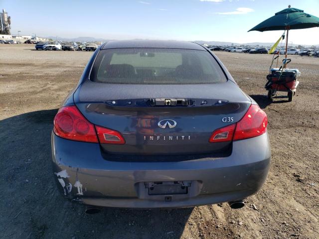 JNKBV61E17M711148 - 2007 INFINITI G35 GRAY photo 6