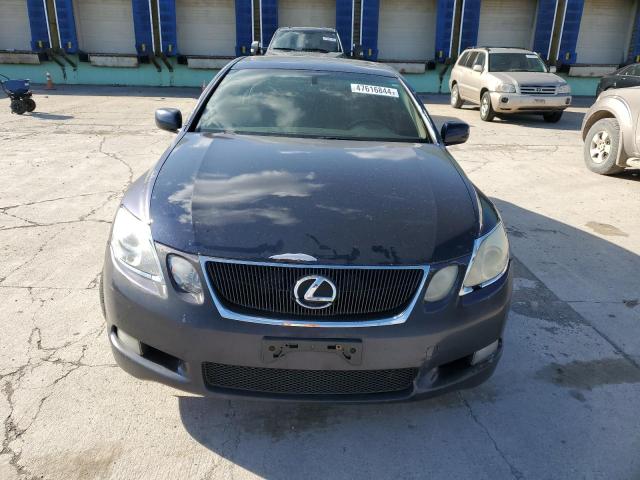 JTHCH96S260013987 - 2006 LEXUS GS 300 BLUE photo 5