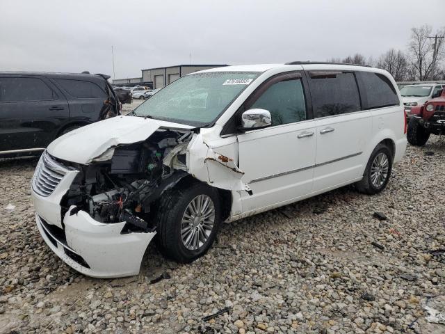 2C4RC1CG4ER133077 - 2014 CHRYSLER TOWN & COU TOURING L WHITE photo 1