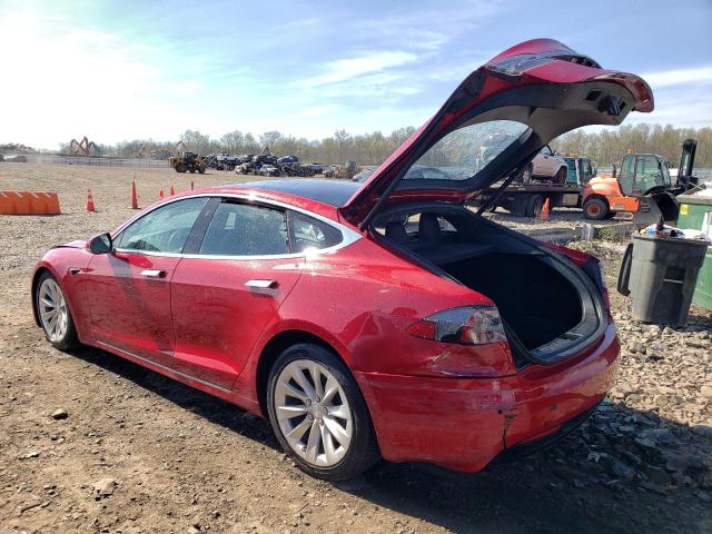5YJSA1E23KF335912 - 2019 TESLA MODEL S Qırmızı foto 2