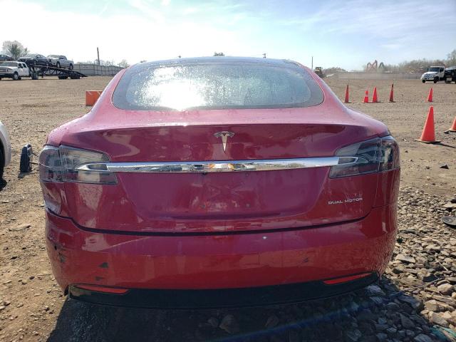 5YJSA1E23KF335912 - 2019 TESLA MODEL S Qırmızı foto 6