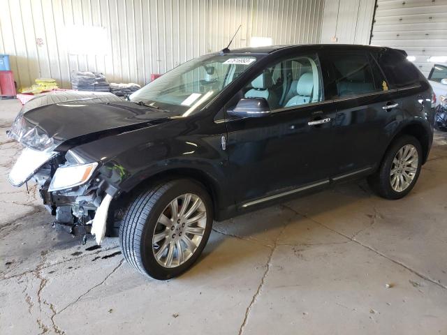 2LMDJ8JK8DBL40577 - 2013 LINCOLN MKX BLACK photo 1