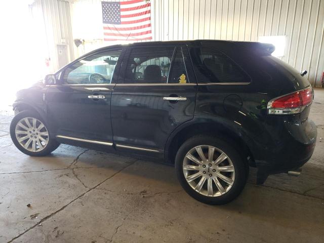 2LMDJ8JK8DBL40577 - 2013 LINCOLN MKX BLACK photo 2