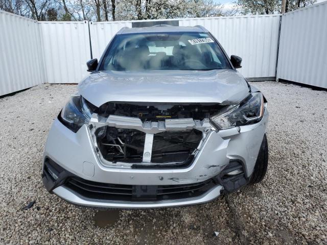 3N1CP5DV9LL515665 - 2020 NISSAN KICKS SR SILVER photo 5