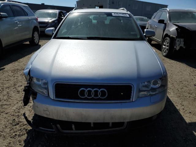 WAUTC58E84A122362 - 2004 AUDI A4 1.8 AVANT SILVER photo 5