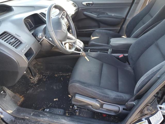 19XFA1F6XBE038306 - 2011 HONDA CIVIC LX-S أسود صورة 7