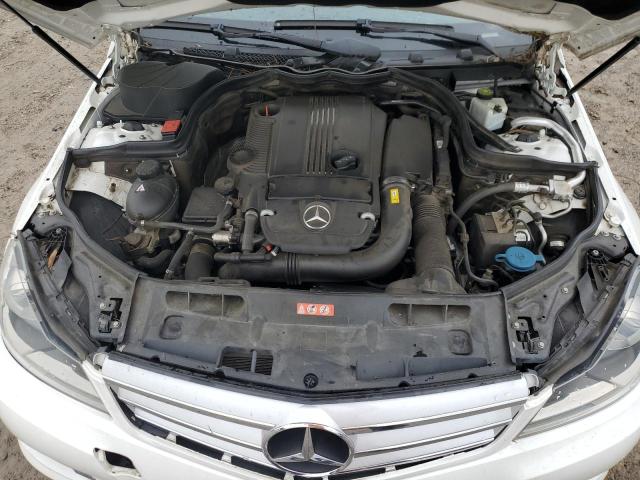 WDDGF4HB6DR244138 - 2013 MERCEDES-BENZ C 250 WHITE photo 11