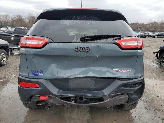 1C4PJMBB2FW728183 - 2015 JEEP CHEROKEE TRAILHAWK GRAY photo 6