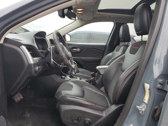 1C4PJMBB2FW728183 - 2015 JEEP CHEROKEE TRAILHAWK ნაცრისფერი ფოტო 7