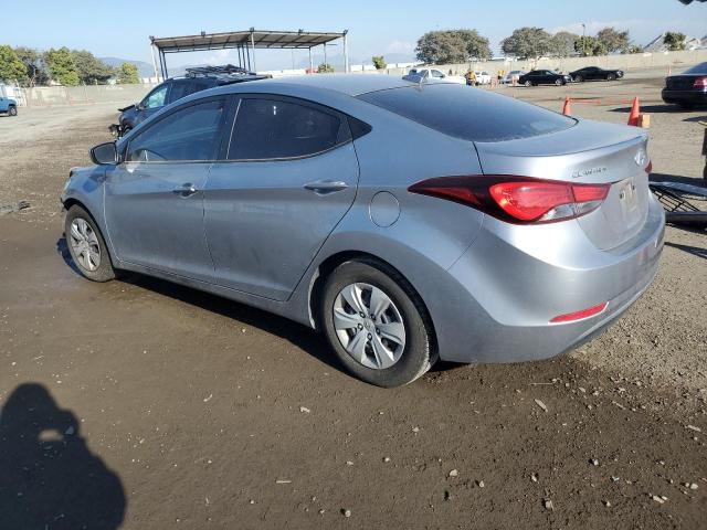 5NPDH4AE3GH695244 - 2016 HYUNDAI ELANTRA SE SILVER photo 2