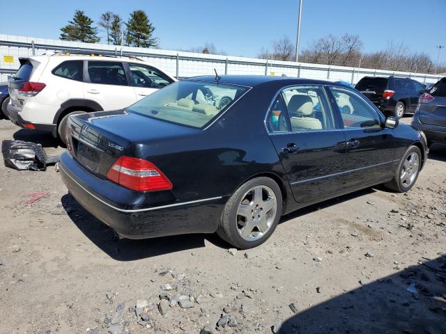 JTHBN36F555018087 - 2005 LEXUS LS 430 BLACK photo 3