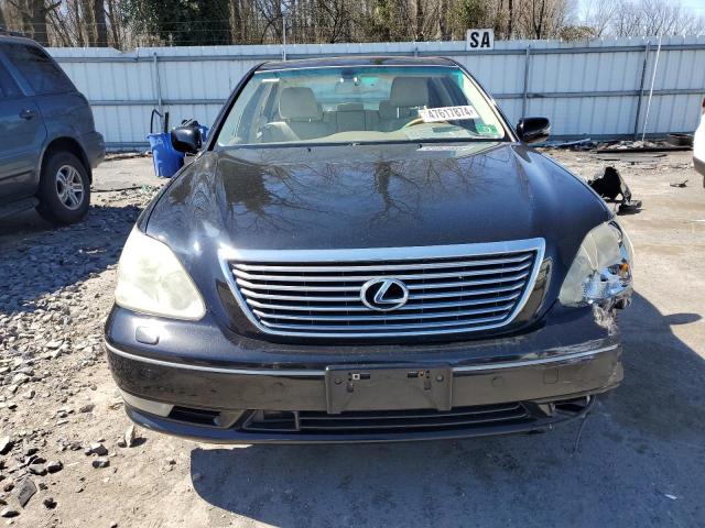 JTHBN36F555018087 - 2005 LEXUS LS 430 BLACK photo 5