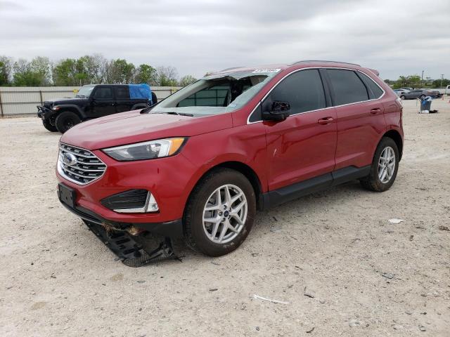 2FMPK4J98NBA96233 - 2022 FORD EDGE SEL RED photo 1