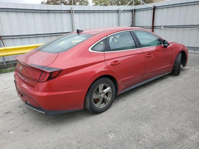 5NPEG4JA9MH114636 - 2021 HYUNDAI SONATA SE RED photo 3