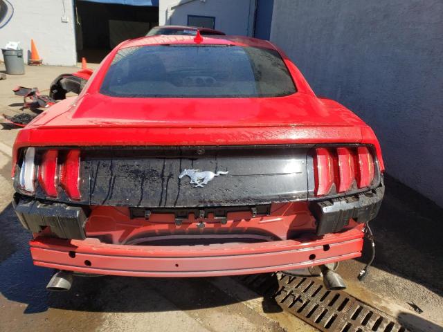 1FA6P8TH0P5109809 - 2023 FORD MUSTANG RED photo 6