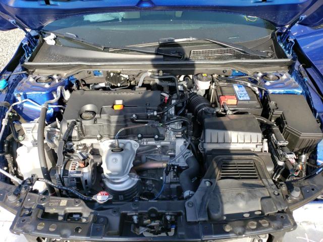 2HGFE2F57NH569815 - 2022 HONDA CIVIC SPORT BLUE photo 11