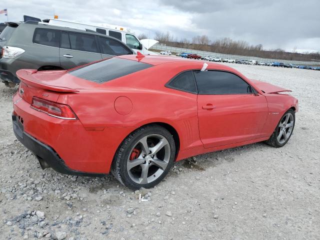 2G1FG1E30E9281981 - 2014 CHEVROLET CAMARO LT RED photo 3