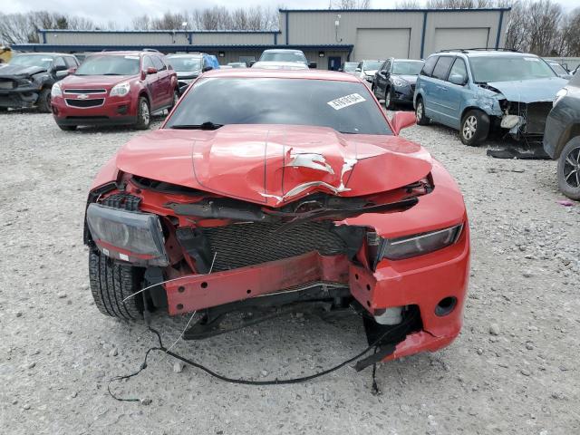 2G1FG1E30E9281981 - 2014 CHEVROLET CAMARO LT RED photo 5