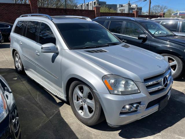 4JGBF7BEXBA672438 - 2011 MERCEDES-BENZ GL 450 4MATIC SILVER photo 1