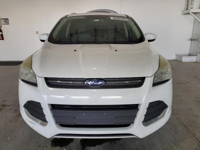 1FMCU0GX8EUE12022 - 2014 FORD ESCAPE SE WHITE photo 5