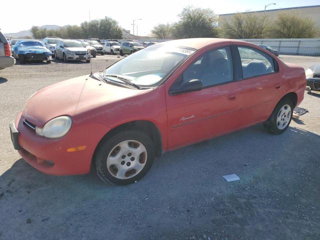 1P3ES46C3YD583905 - 2000 PLYMOUTH NEON BASE 红色 照片 1