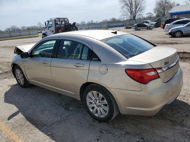 1C3CCBAB4EN143421 - 2014 CHRYSLER 200 LX GOLD photo 2