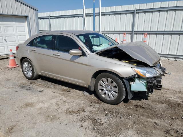 1C3CCBAB4EN143421 - 2014 CHRYSLER 200 LX GOLD photo 4