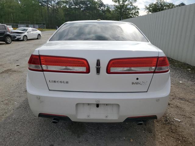 3LNHL2GC6BR753598 - 2011 LINCOLN MKZ WHITE photo 6