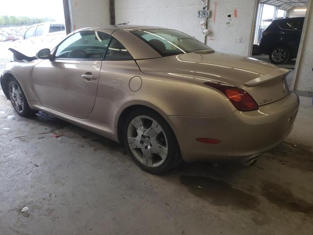 JTHFN48Y340052062 - 2004 LEXUS SC 430 GOLD photo 2