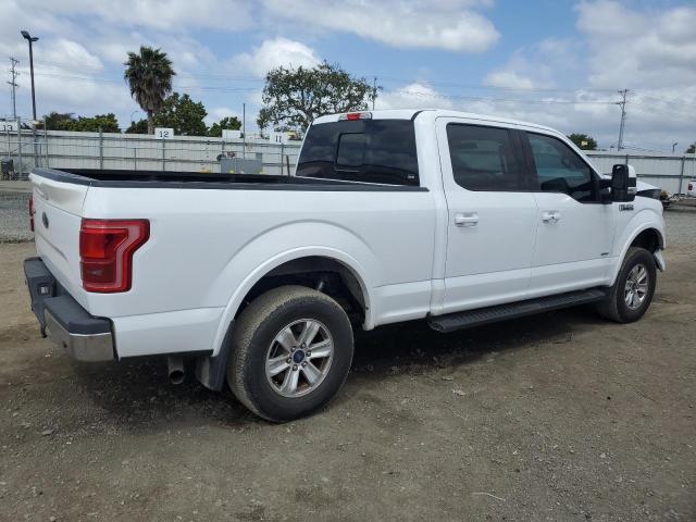 1FTFW1EG3HKD12849 - 2017 FORD F150 SUPERCREW WHITE photo 3