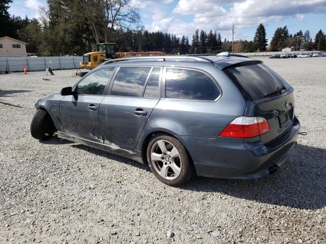 WBAPT73558CX01727 - 2008 BMW 535 XI GRAY photo 2